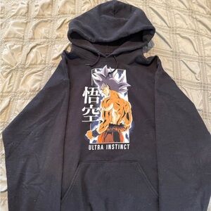 Black ultra instinct DBZ Hoodie